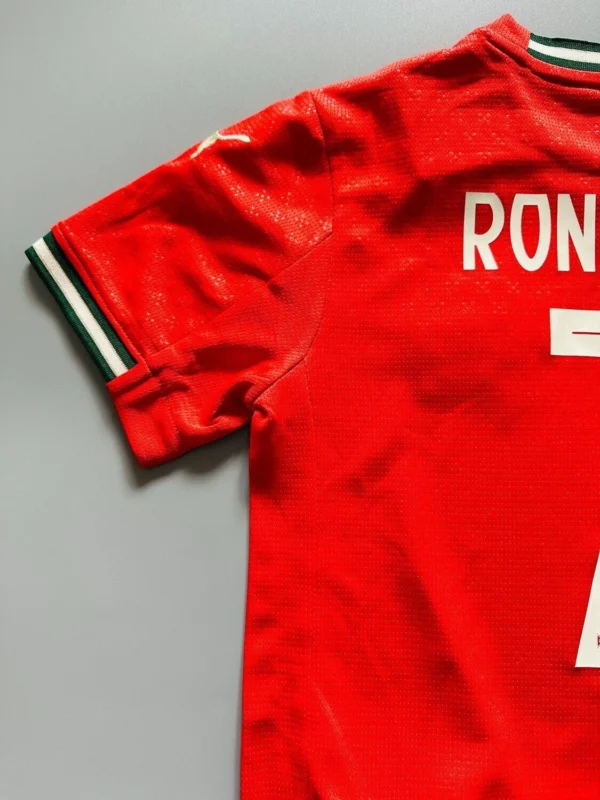Portugal Home Kids & Youth Kit - Ronaldo 7 - Image 8