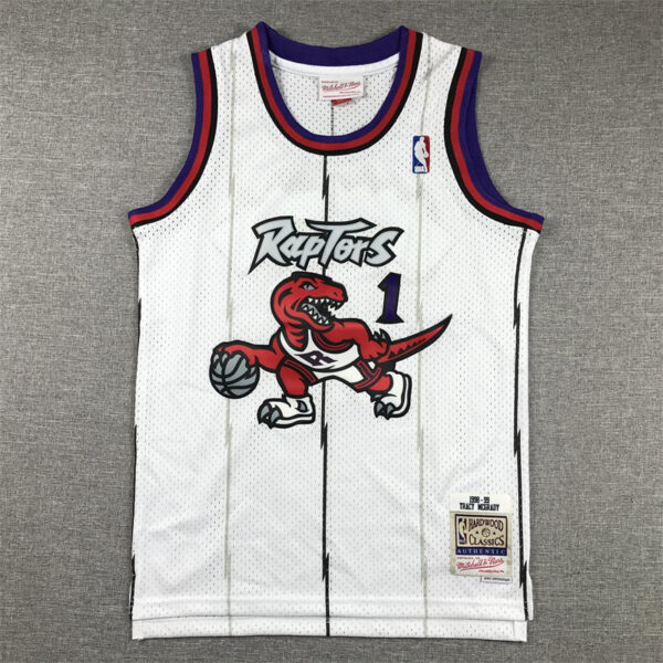 Toronto Raptors Kids and Youth - Tracy McGrady #1 Swingman Jersey - Image 2